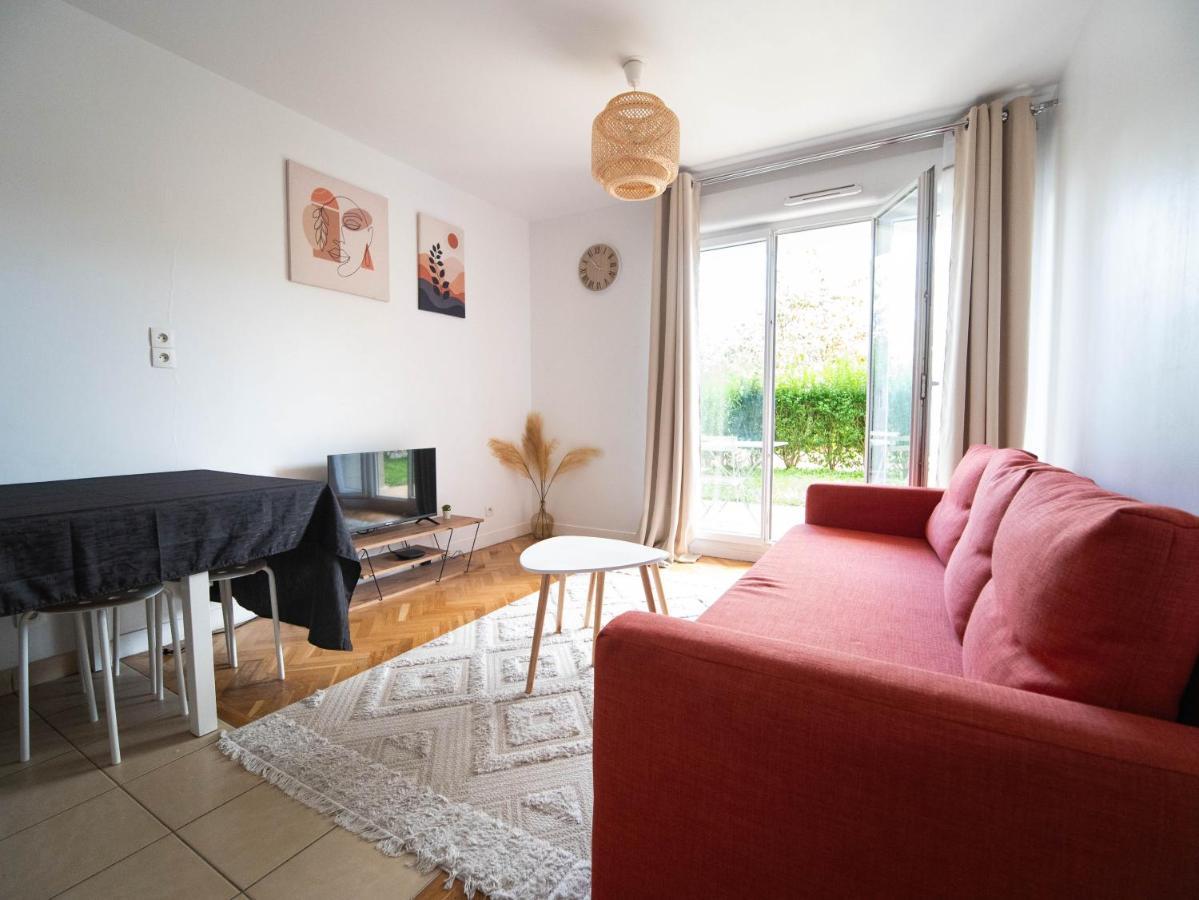 Appartement 10 Mins Disneyland - Jardin Et Parking Montévrain Zewnętrze zdjęcie